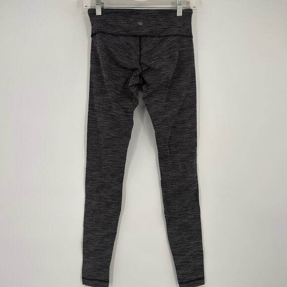 Lululemon Wunder Under Align Heathered Grey Leggings Size 4 - Picture 5 of 7